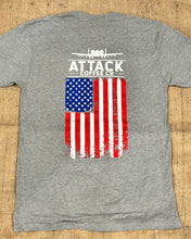 Load image into Gallery viewer, Attack Coffee American Flag T-Shirt
