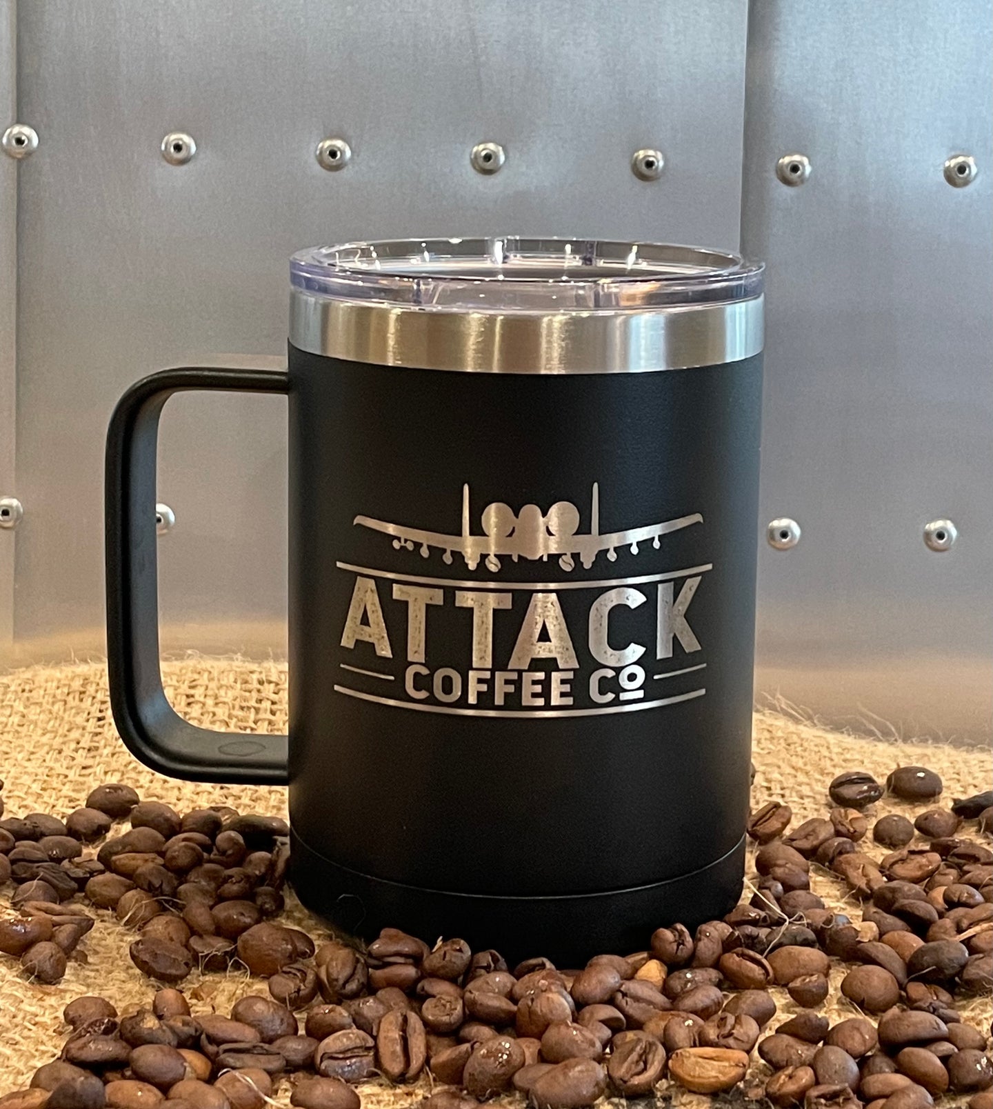 Attack Coffee 15oz Tumbler